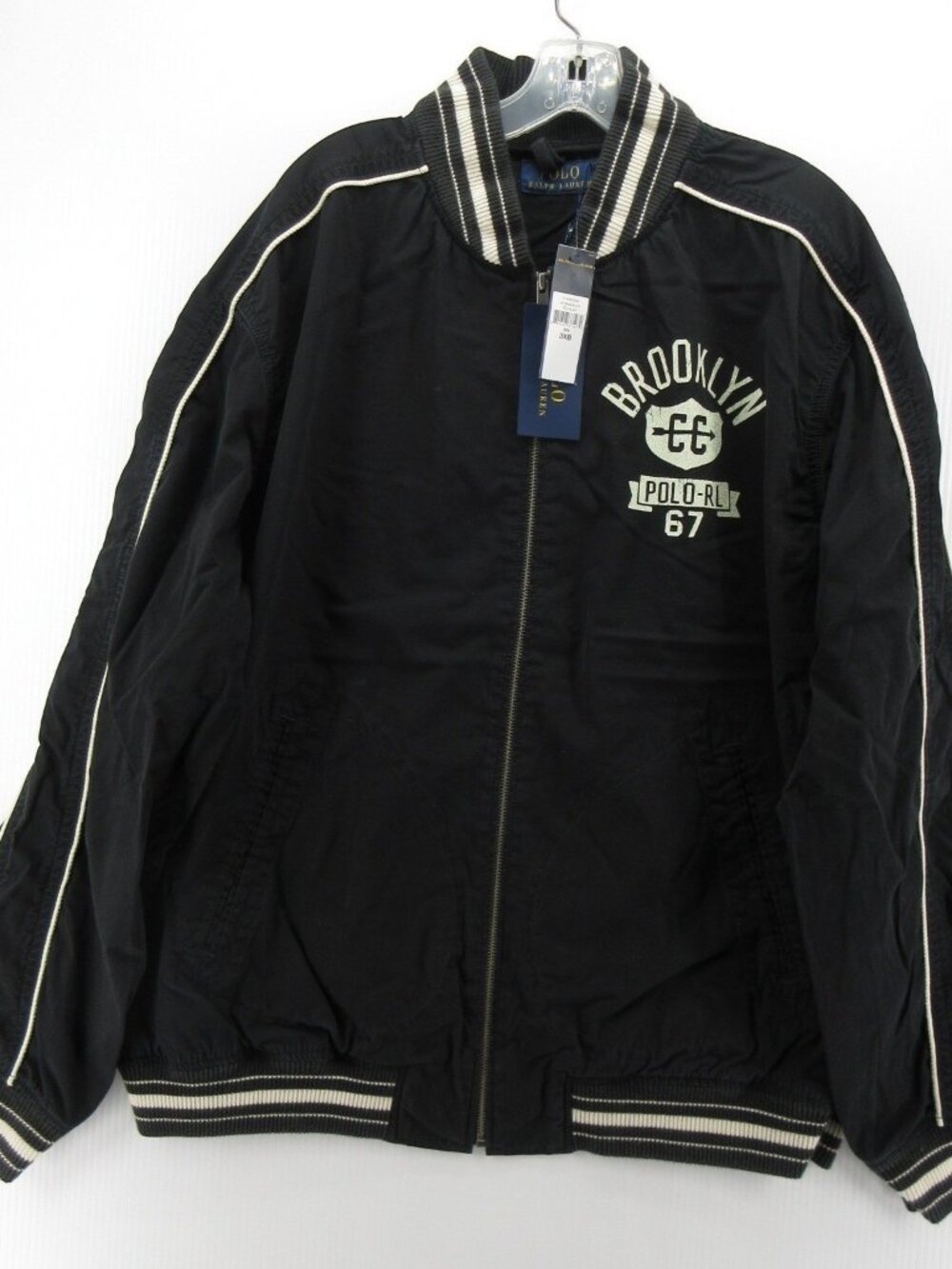Polo Ralph Lauren Jacket 3XB Big Brooklyn CC 67 Bomber Varsity Coat